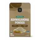FGO Organic Ashwagandha Root Powder, 16oz Reselable Bulk Bag, Non-GMO, Indian Ginseng, Witania Somnifera, no Indijas (1. iepakojums)