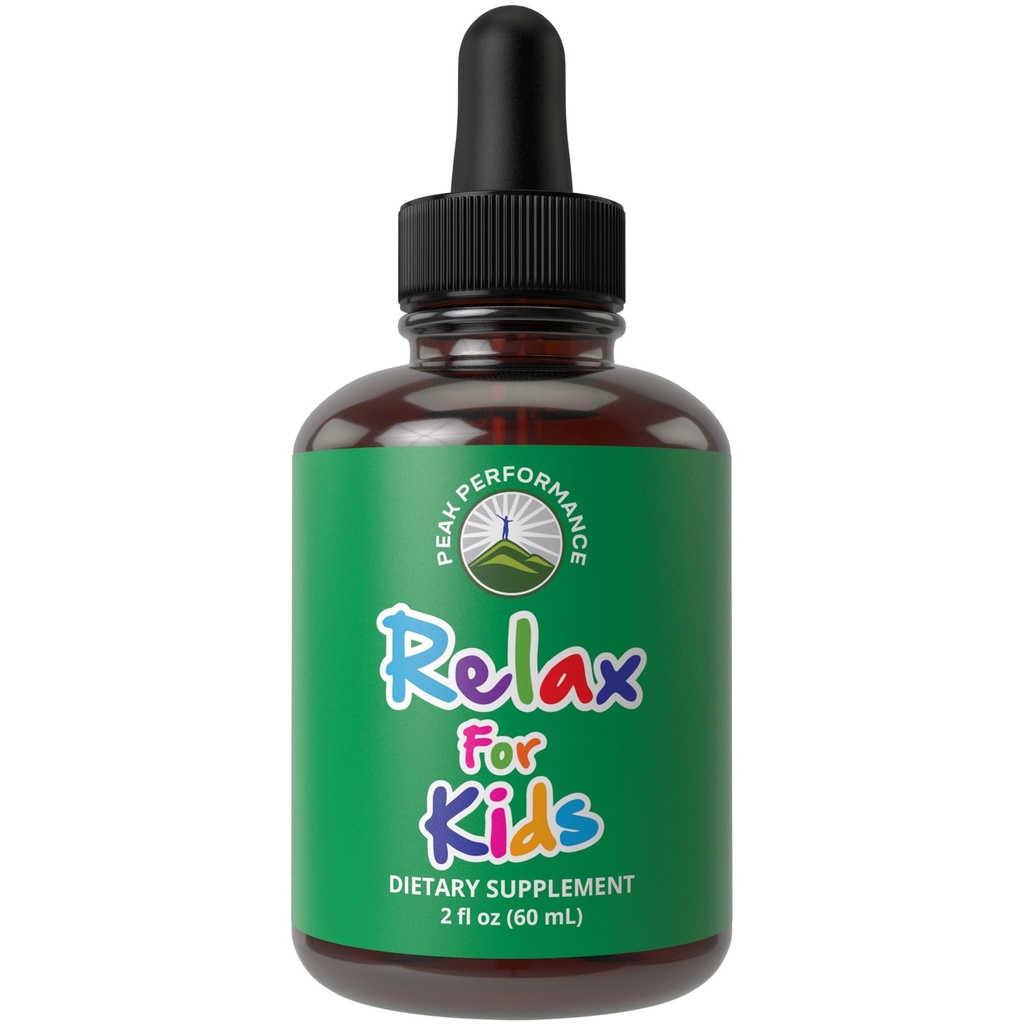 Bērni Calm Liquid Drops. Atbalsts relaksācijai, kalšana, Optimāls miegs ar kumelīti, magnijs. Nav rūgtas garšas. Bērni nezinās, ka viņi to ņem. Bezcukura 9-in-1 Vegan pielikums. Ne- Habit veidošana