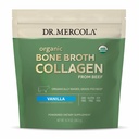 Dr. Mercola Organic Kaulu Broth kolagēna pulveris - atbalsta kaulu veselību un muskuļu augšanu - USDA Organisks, ne-GMO, bez lipekļa un bez piena - 30 Servējumi - Vanilla Flavor