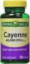 Pavasara ieleja - Cayenne Fruit 40 000 STU, Vesels ārstniecības augs, 100 kapsulas