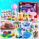 110 Laboratorijas eksperimenti Science komplekti bērniem - STEM Projekti Izglītojošās zinātniskās rotaļlietas bērniem 6 7 8 9 10 12 gadi, Ziemassvētku dzimšanas dienas dāvanas zēniem un meitenēm, Ķīmijas komplekts, mācīšanās un izglītība