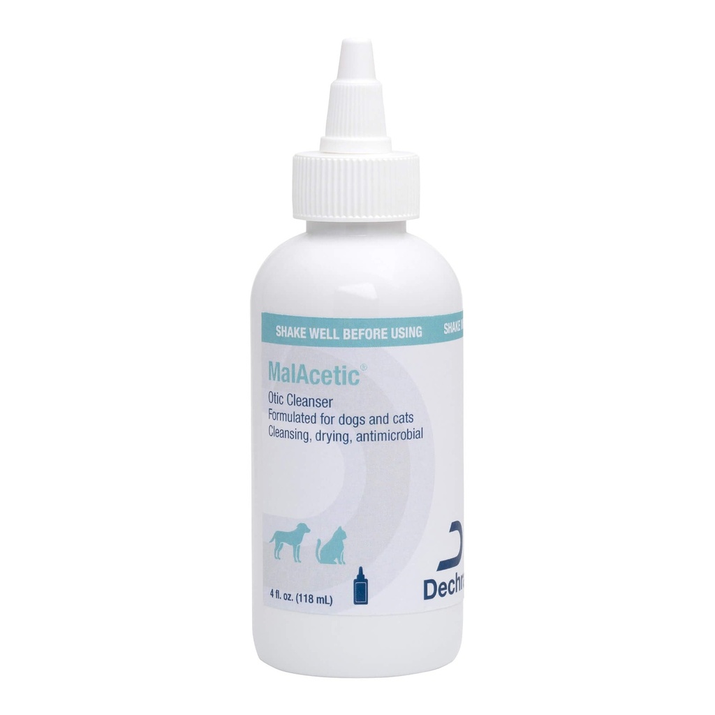 Dechra Maletichetic Otic Tīrītājs suņiem un kaķiem, 4 fl oz