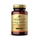 Solgar D3 vitamīns (holekalciferols) 25 μg (1000 SV) – 180 tabletes – palīdz uzturēt veselīgus kaulus un zobus – Imūnsistēmas atbalsts - ne-GMO, bez lipekļa, bez piena, bez košera - 180 Servējumi