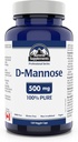 Summit papildinājumi - D-Mannoze kapsulas 500 mg, 120 Veggie Caps - atbalsts Urīnceļu veselība - avots Ogļhidrātu, lai atbalstītu enerģijas ražošanu - Athletic atbalsts papildinājums