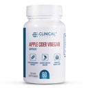 Klīniskā iedarbība Ābolu Sidra Etiķis Kapsulas - 1300mg Pure Apple Sidra Etiķis svara kontrolei, sirds veselībai, un enerģijas atbalstam - 60 Veggie ACV Pills - Ražots ASV