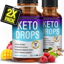 Toplux Keto Diēta pilieni Ketogenic Papildinājums - Premium formula, lai atbalstītu ketoze, Labāka Absorbcija Šķidrums, Garcinia Cambogia, vīriešiem un sievietēm