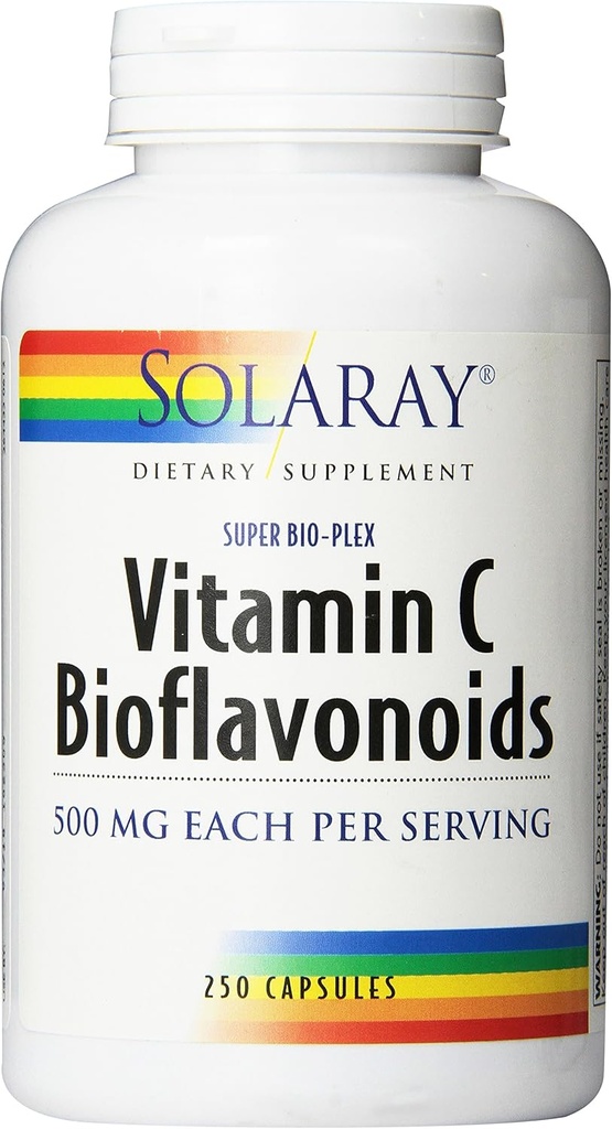 Solaray C Super Bio-Plex papildinājums, 250 Skaits