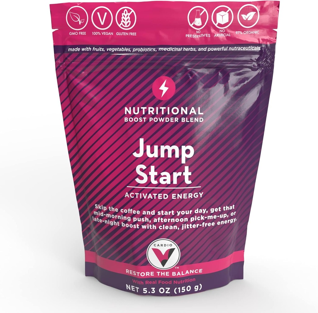 JumpStart - 30 Apkalpo Nutrient-Iepakots Ikdienas palielina par Jitter-Free Ilgtspējīga enerģija Uzlabo mācību · Novērš smadzeņu Fog · Palielina vispārējo veselību un immunity