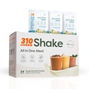 310 Uzturs – All-In-One Male Replacement Shake - Jaunā formula ar Fiber Rich Vegan Superfood Blend - Dabīgie saldinātāji - Zema Carb Shake, Keto & Paleo Friendly - bez lipekļa - 26 Essential Vitamīni un minerālvielas - Variety Shake Box - Vanilla Crème