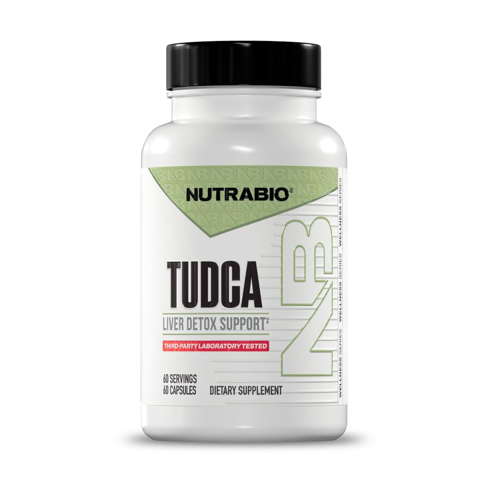 Nav saistību ar NutraBio - Tudca papildinājumu, 60 kapsulas – Var palīdzēt atbalstīt aknu veselību, detoksikāciju un vispārējo labsajūtu