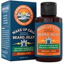 Pamodināt Call Beard Jelly - kofeīns Beard Growth Oil ar Jaunavas Zaļās kafijas eļļu un piparmētru, dabas Biezinātāju un Mitrinošs (3.1oz, Original Garšvielu)