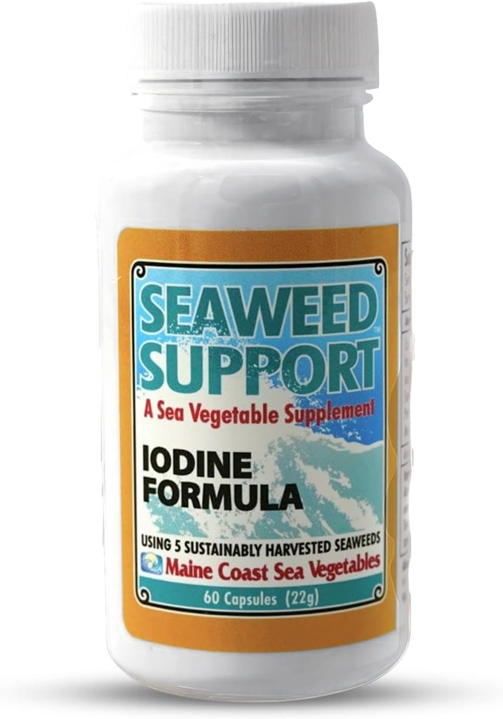 Maine Coast Sea Certifieds Seaweed Support Jodīna formula 