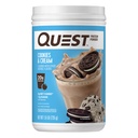 Quest Nutrition Cookies & Cream Protein Pulveris, 20g Olbaltumvielas, 1g Cukura, Zems Karbs, Bez lipekļa, 1.6 Dzērieni, 24 Pasniedz