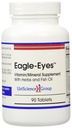 Eagle-Eyes, Optimal Vision Health ar 500 mg omega 3 zivju eļļu, luteīnu, Zeaksantīnu, Melleņu augļu ekstraktu, A, C, E vitamīnu, cinku, NAC, Taurīnu, 90 tabletēm