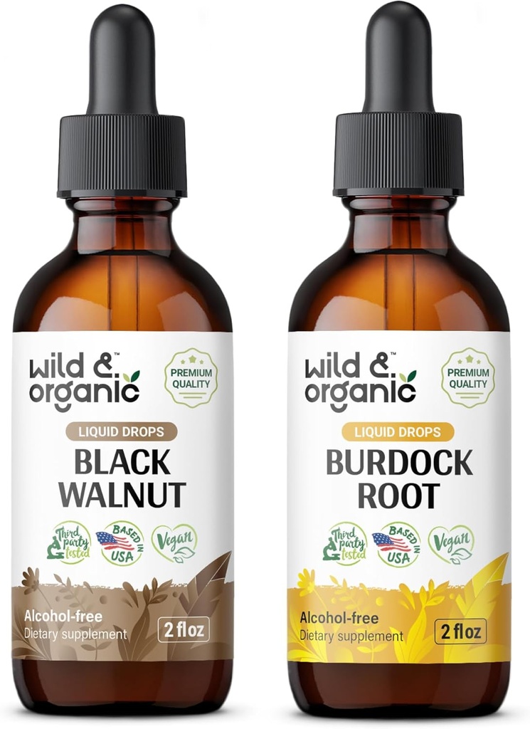 Melnais valrieksts Tinktūra 2 fl oz & dadzis Saknes Tincture 2 fl oz