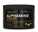 PEScience Alphamine Thermogenic Pre Workout, Fat Burner Pre Workout Enerģijas Pulveris ar L-karnitīns, Skāba Green Apple, 60 Scoops