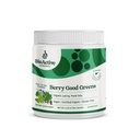 BIOACTIVE NUTRIENTS: Berry Good Greens - Superfood Powder - 30 Servē - 100% USDA Organic Ne-GMO Vegan Papildinājums, Palīdz Boost Enerģija, Detox, Veselīgs metabolisms, Vesels pārtikas uzturs