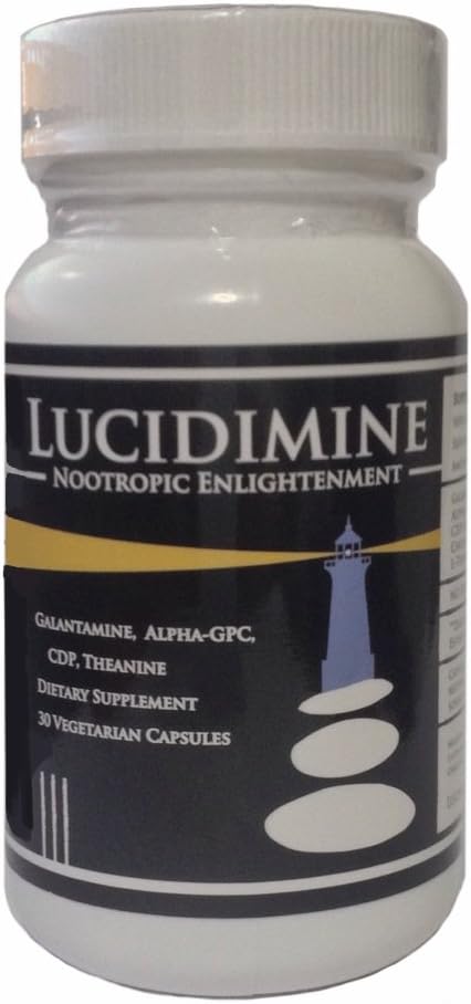Lucidimīns - galantamīns Lucid Dream Induction & Super Nootropic papildinājums