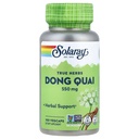 SOLARAY Dong Quai Root 550mg ; Veselīgs menstruālais un menopauzālais atbalsts; Sieviešu veselības papildinājums; Vesela sakne; Non-GMO; Vegan & Lab Verified; 100ct