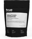 True Nutrition - sūkalu olbaltumvielu koncentrāts - 100% Sūkalu olbaltumvielu pulveris - ātras darbības zems ogļhidrātu pulveris ar Essential aminoskābes - augsts leicīns - Šokolādes Fudge Brownie - 1lb.