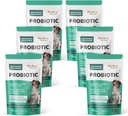 Wellnergy Daily Probiotikas & Prebiotikas Soft Chew suņiem un kaķiem - Gremošanas atbalsts Caureju, Aizcietējums, Uzsākt kuņģa, gremošanas traucējumi & Gāze - palīdz Gremošanas, Alerģija ādas un imūnās veselības 60ct