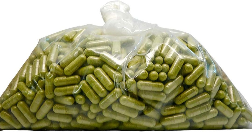 Augstas potences organiskās Neem Leaf kapsulas 1500 mg – Bulk 1000 kapsulas – ar Neem Leaf ekstraktu – Dabisks imūnsupport, Detox un ādas veselība – ne-GMO, Vegan, bez lipekļa augu papildinājums