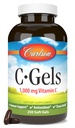Carlson - C-Gels, 1000mg, C vitamīns Softgels, Imūnsupport & Heart Health, C vitamīns Softgels, Antioksidants, C vitamīns Papildinājums, 250 Softgels