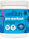 Wellah Get-Going Pre-Workout Dzērienu maisījums (zils aveņu degunu, 30 Kalpo)