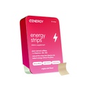 ZENERGY Enerģijas orālās lentes - Piparmētra Flavor - 40mg Kofeīns + 30mg L-teanīns + 100% B6 un B12 vitamīns - - 0 Cukurs, 0 Kalorija, 0 Gluten, 0 Aspartāms, Vegan, Augs-pamatots, Tūlītēja darbība - - 1 Tin = 30 sloksnes