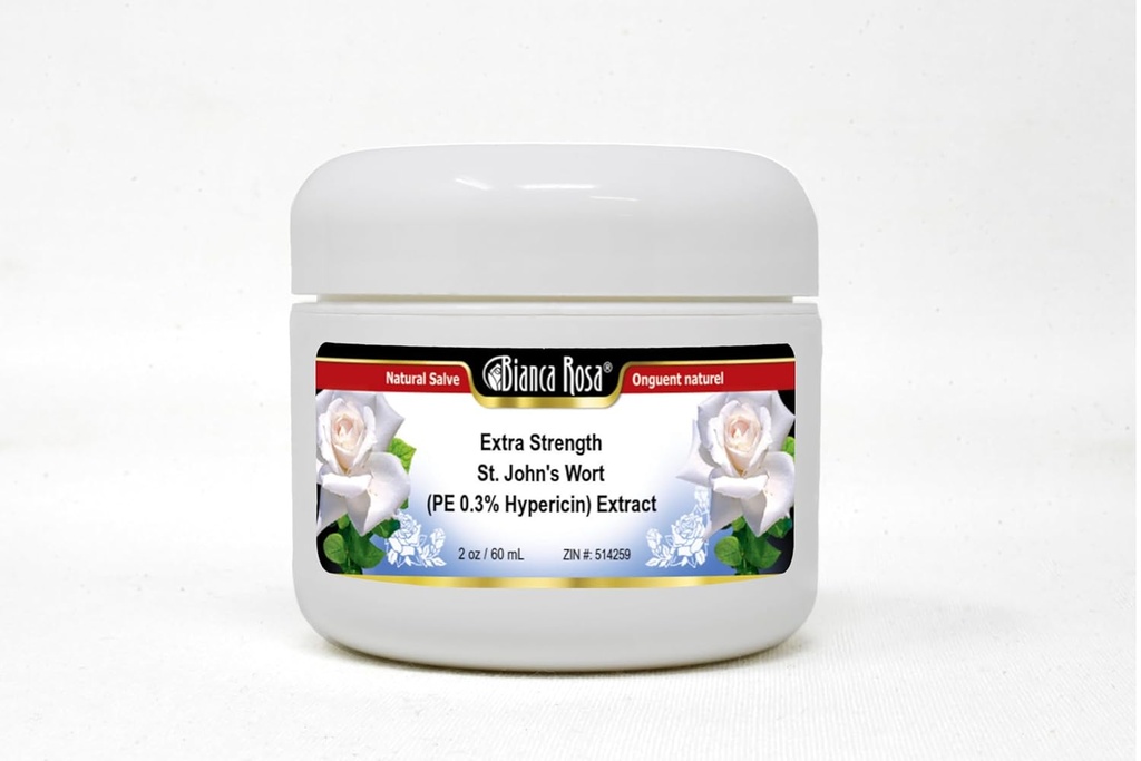 Bianca Rosa Extra Strength Asinszāle (PE 0, 3% Hipericīns) Ekstrakts - Salve Ziede (2 oz, ZIN: 514259)