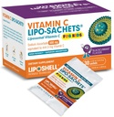 Lipo-Sachets Kids Liposomālais vitamīns C - 500mg Per Servē bērnu imūno atbalstu - upeņu garša C vitamīns bērniem - augsta absorbcija, nav pievienots cukurs - 30 iepakojumi
