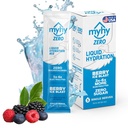 MyHy Nulles šķidruma hidrācijas paketes, bezcukura elektrolītu dzērienu maisījums hidrācijas atbalstam, dehidratācija Relief for Travel, Grūtniecība, Fitness, Bakalaura un bachelorette Party – Berry, 5 Count
