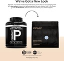 ProMix Nutrition Casein Protein Powder - ar zāles barošanu, ganību pieaugums, lēna izdalīšanās 25g Micellar Casein - 5.4g BCAAs Gluten bez cukura, bez sojas, bez iekaisuma, 5lb