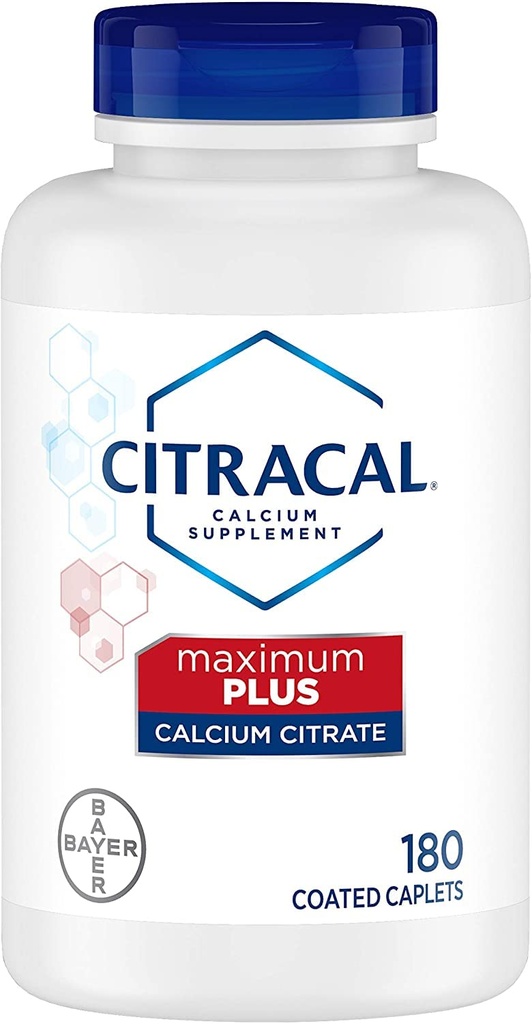 Citrālus saturošs kalcija citrāts ar D vitamīna apvalkotām kapsulām 180 kapsulas (2. iepakojums)