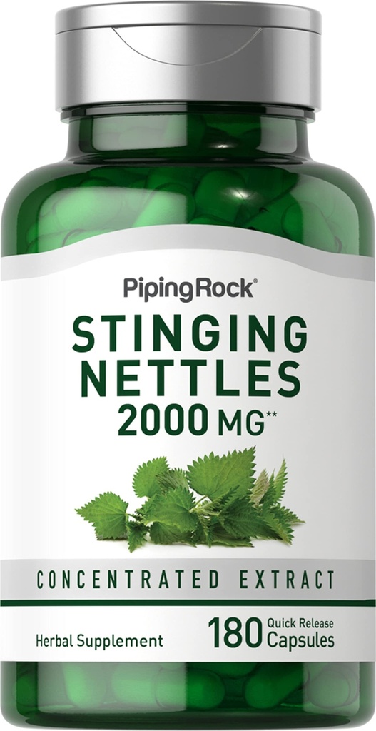 Pīlinga klints nūjiņkapsulas 2000 mg - 180 Tabletes - Koncentrēts lapu ekstrakts - ne-GMO un bez glutēna augu valsts piedevas