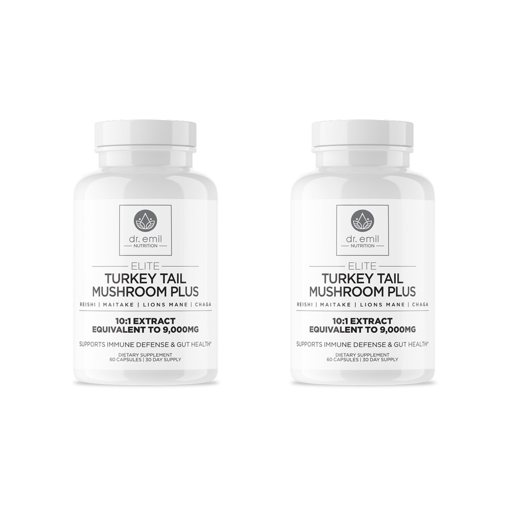 DR. EMIL UZTURA Elite Turcija Astes sēnes Plus Twin Pack