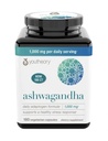 Youtheory Ashwagandha 1000mg ar KSM-66 - Palīdz atbalstīt veselīgu stresa reakciju,180 kapsulas (iepakojums no 1)