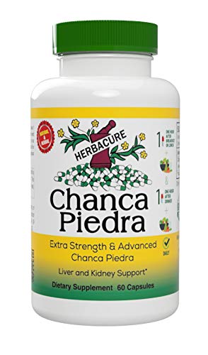 Chanca Piedra 500 mg 60 kapsulas (aknu lauzējs) – nieru, akmens un urīna veselībai, nieru akmens papildinājums