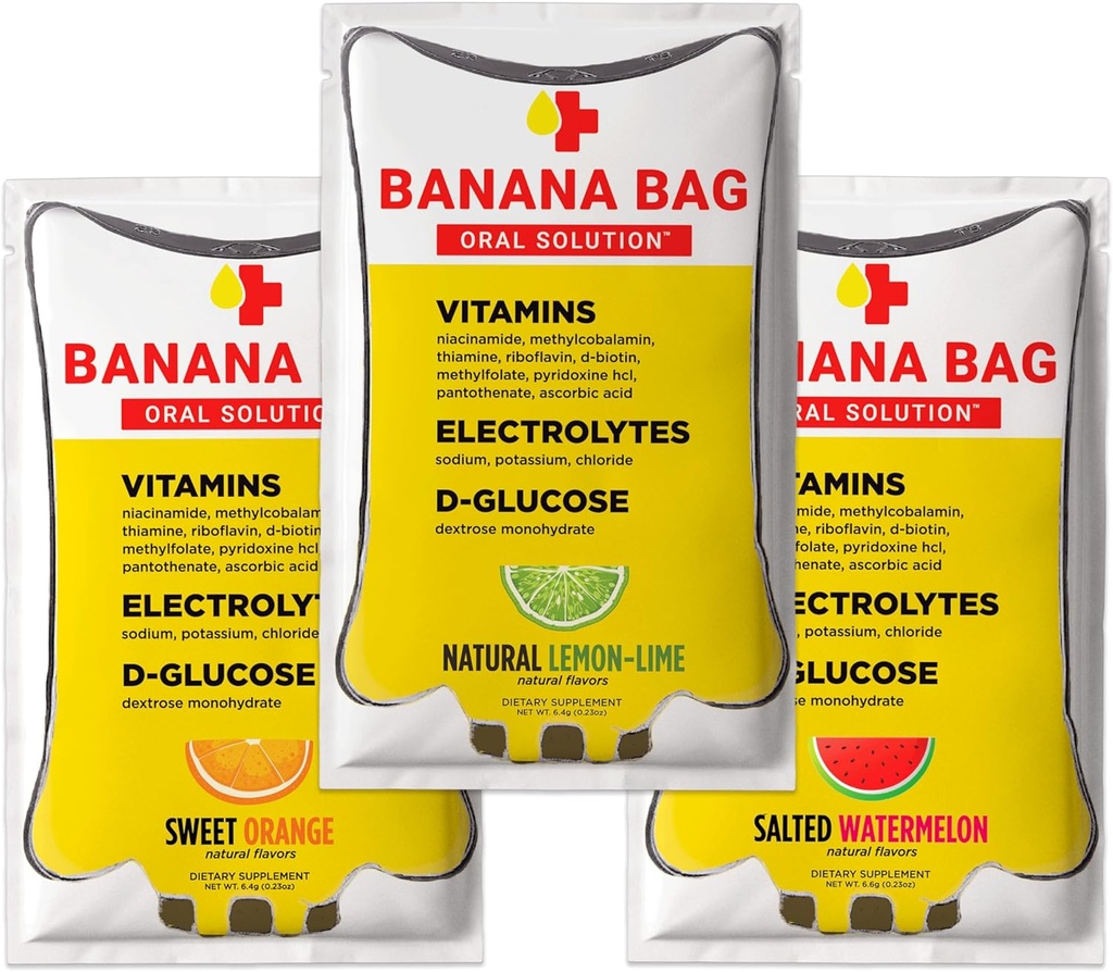 Banana Bag šķīdums iekšķīgai lietošanai BBOS 45- Iepakojums