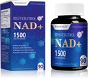 Jauns NAD papildinājums - Liposomālais NAD+ Papildinājums ar Resveratrol 90 grāfu (1500MG)