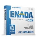 ENADA 10X NADH Papildinājums ar ātras darbības Formula aktīvam dzīvesveidam -- Natural Energy Booster Great for Jet Lag, Athletic Performance & Studing -- Uzlabo izturību un garīgo skaidrību - 30 Lozenge