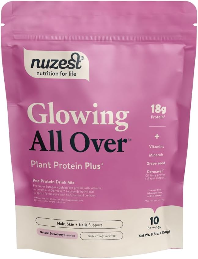 Nūzest Protein Plus י Glowing all Over 
