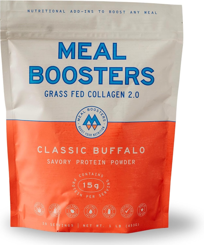 Maltītes Boovers Savory Buffalo Protein Pulveris 
