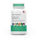 Veselīgas novecošanas papildinājums sievietēm - Resveratrol, NAD, Kolagēns Booster, Biotin, Hyaluronic Acid & More. Celular Health, Beauty, Longevity - ASV, Vegan, 60 kapsulas.