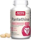 Jarow Formulas Pantethine 450 mg - B5-60 vitamīna atvasinājums Servē (Softgels) - Atbalsts sirds veselība, ogļhidrātu un lipīdu vielmaiņa - Coenzyme A (CoA) Precursor - Pantothenic Acid Papildinājums
