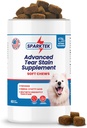 Tear Stain Soft košļāt Atbalsts suņiem Acu kopšana Pastiprināta ar lutein Omega-6 Omega-3 Dzērveņu ekstrakts palīdz likvidēt Tear Stains Lubrikāti Acis un atbalsta Imūnsistēmu no alerģiju