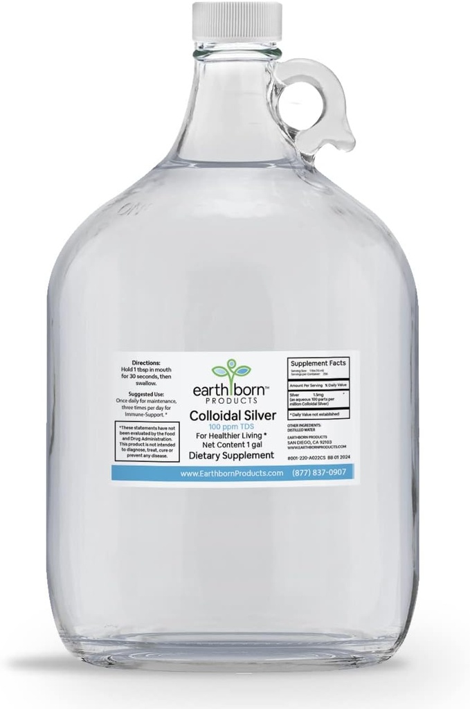 Monatomu koloidālais sudrabs (128OZ.)