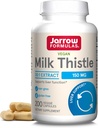Jarow Formulas Milk Datele 150 mg - 200 Veggie kapsulas - Antioksidants, kas atbalsta imūno reakciju, aknu funkcijas un glutations - līdz 200 Servējumiem
