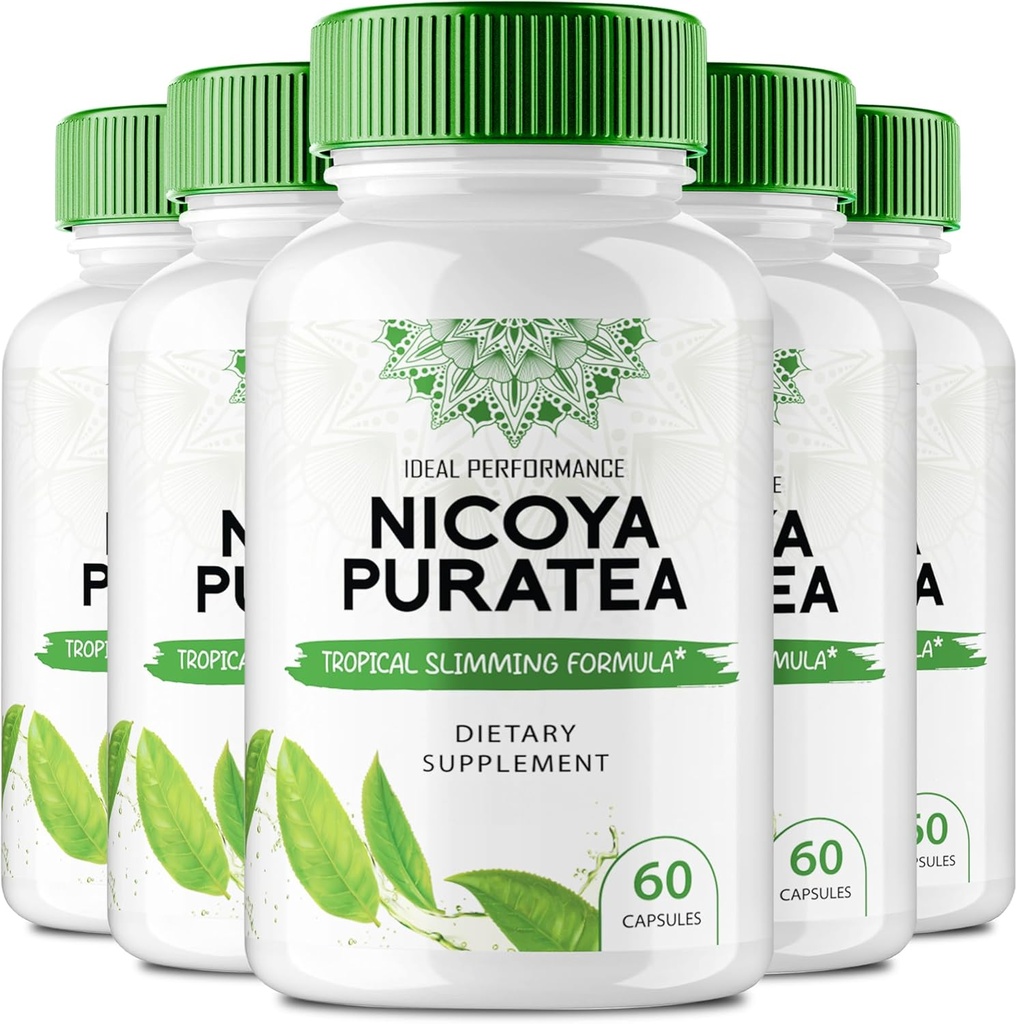 Nicoya Puratea Keto Capsules, Nicoya Puratea Advanced Formula Pills - maksimālais stiprums, NicoyaPuratea Visas dabiskās Keto Pills, Nicoya Puratea Capsules, Nicoya Puratea Pills Reviews (5 Pack)